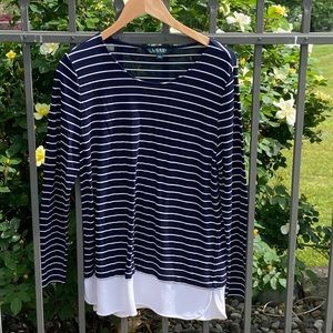 Women’s Ralph Lauren Large Multi Layer Blouse